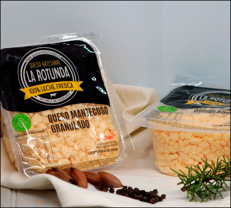 Queso Mantecoso Granulado 500gr