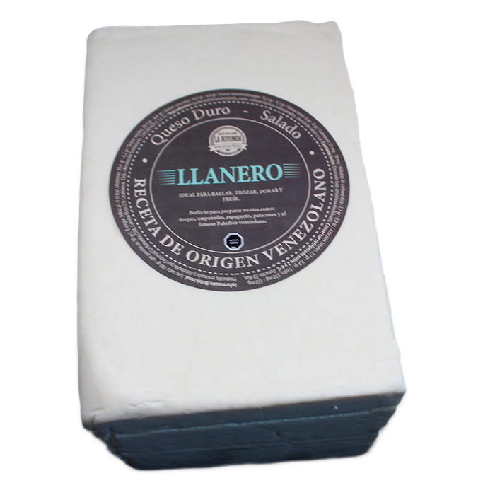 Queso Llanero  Piezas de 2,4kg aprox